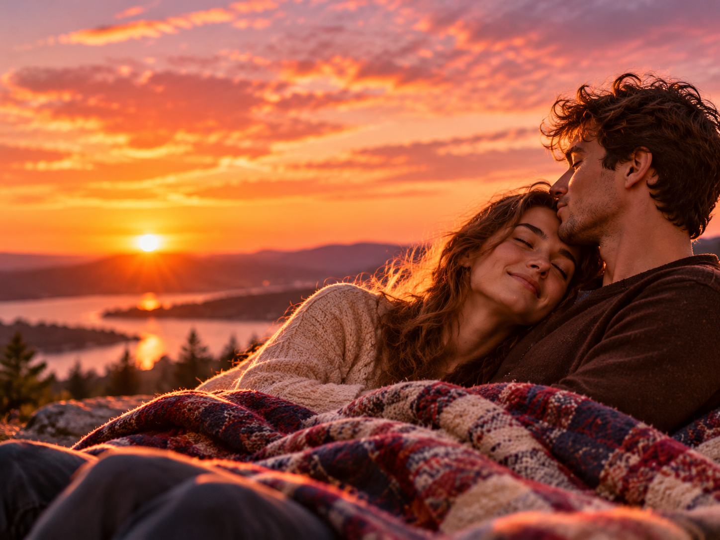 A warm, personal moment for girlfriend