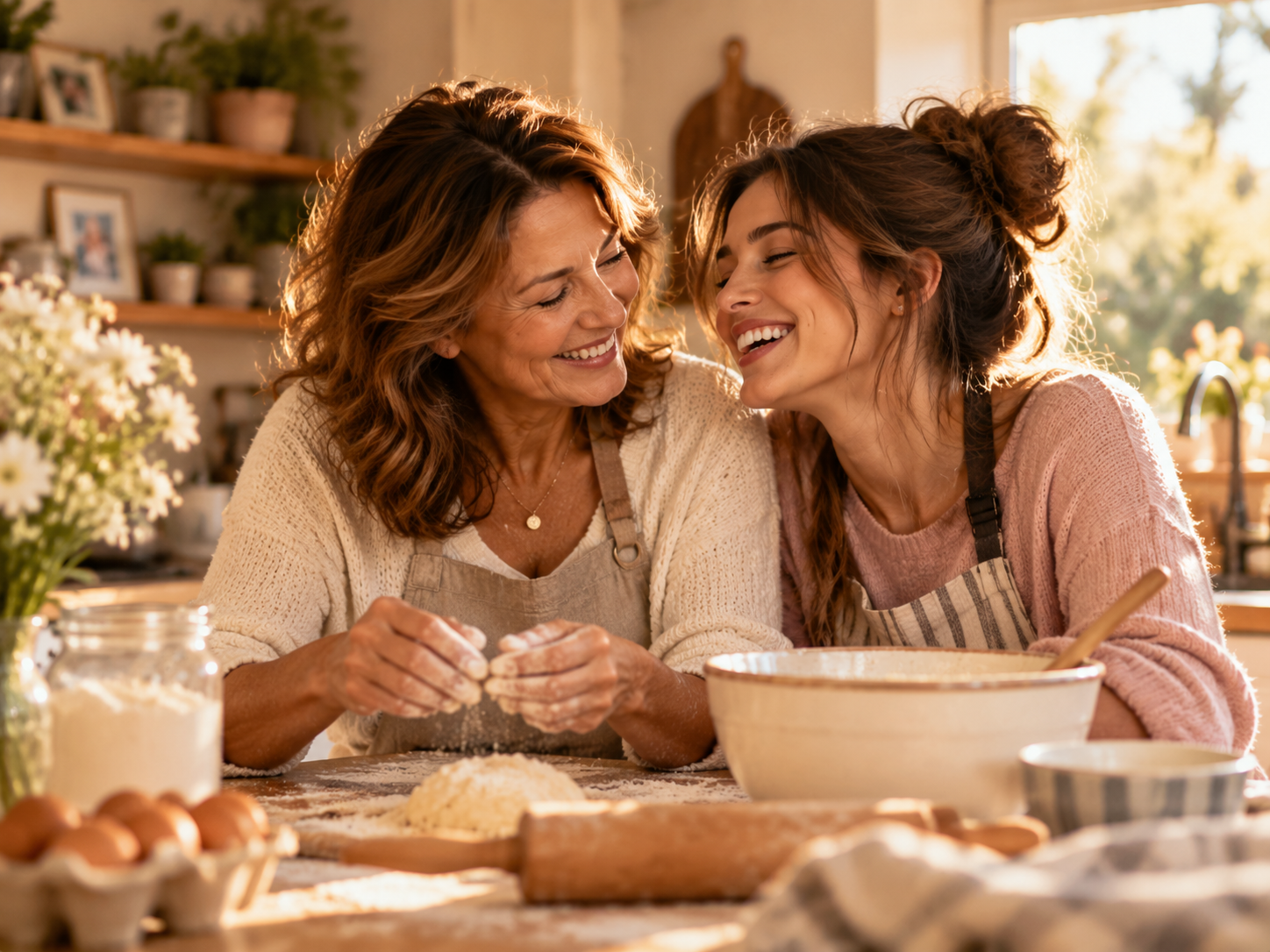 A warm, personal moment for mom